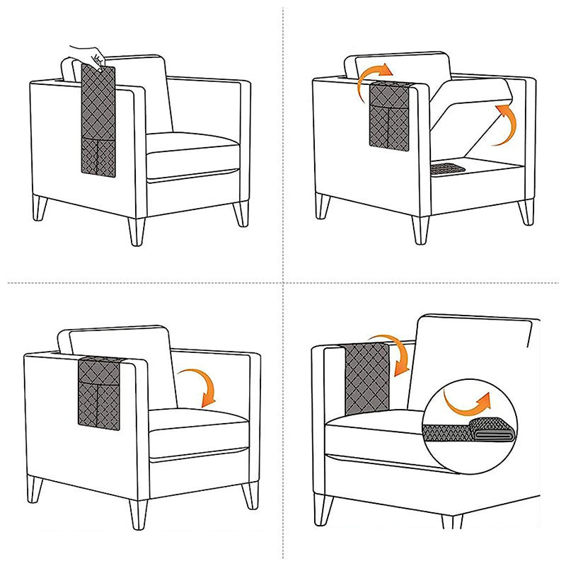 Protège-Accoudoir Matelassé Imperméable pour Canapé - ARMREST