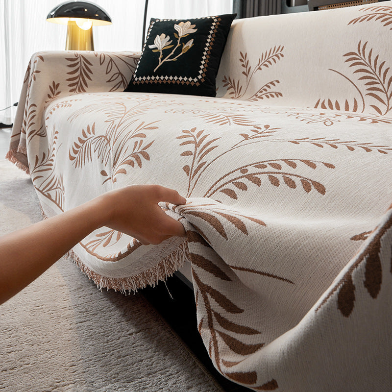 Housse de canapé nordique haut de gamme-PLANT