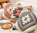 Housse de coussin de canapé en coton et lin - STYLE ETHNIQUE