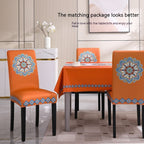 Housses de chaises de salle à manger , épaisses et brodées - CHARM 