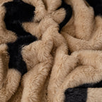 Housse de canapé en flanelle épaissie antidérapante-ZEBRA