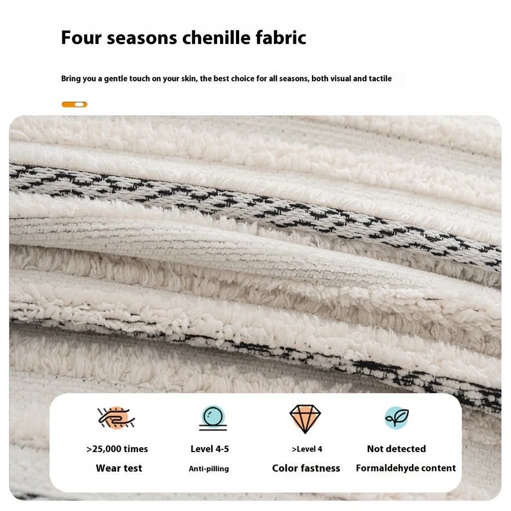 Housse de canapé haut de gamme avec jupe - PALACE