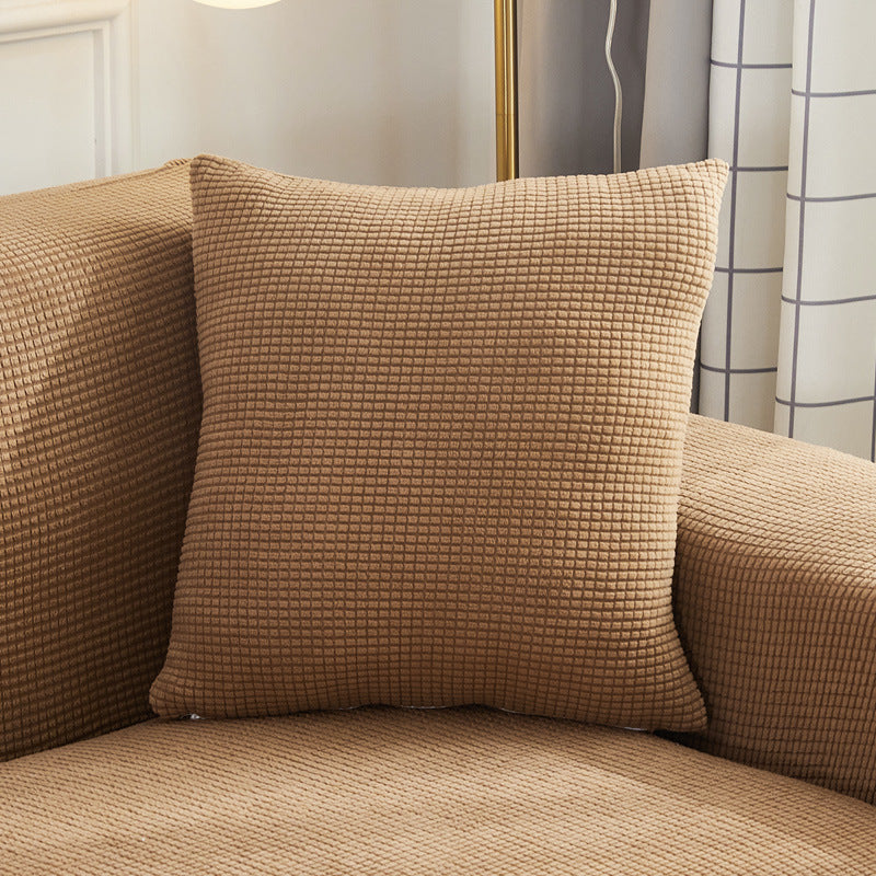 Housse de canapé universelle quatre saisons de couleur unie - SOLID